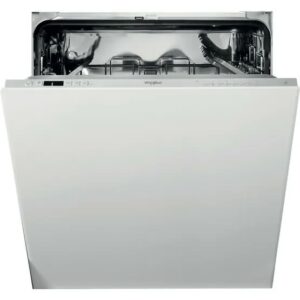 Built-In Fully Integrated Dishwasher, 14 Place Setting, Silver - Whirlpool WIC3C26NUK - Naamaste London Homewares - 1