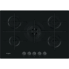 73cm Built In 5 Burner Gas Hob, Black Ceramic Glass - Whirlpool GOWL758NB - Naamaste London Homewares - 1