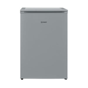 121L Under counter Larder Fridge, Silver - Indesit I55VM1120S - Naamaste London Homewares - 1