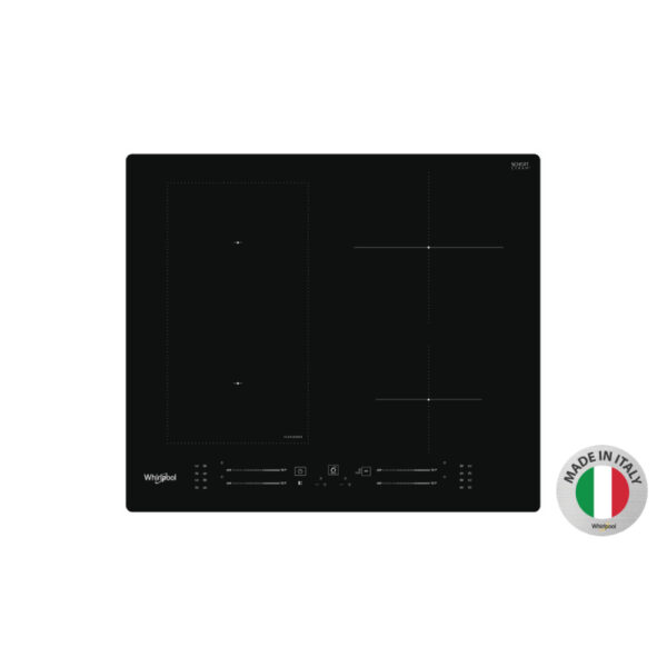 60cm 4 Zone Induction Hob, Touch Control, Black -Whirlpool WLS7960NE - Naamaste London Homewares - 1