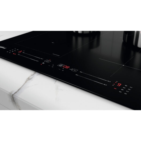 60cm 4 Zone Induction Hob, Touch Control, Black -Whirlpool WLS7960NE - Naamaste London Homewares - 3