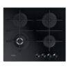 60cm Built In 4 Burner Gas Hob, Black - Whirlpool GOWL628NB - Naamaste London Homewares - 1