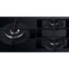 86cm Built In 5 Burner Gas Hob, Black Ceramic Glass - Whirlpool GOWL958NB - Naamaste London Homewares - 5