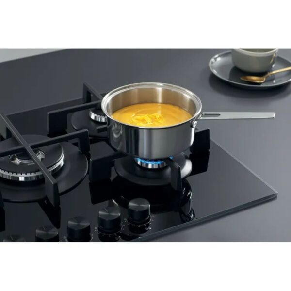 73cm Built In 5 Burner Gas Hob, Black Ceramic Glass - Whirlpool GOWL758NB - Naamaste London Homewares - 6