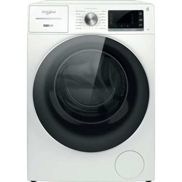 9kg 1400 spin Washing Machine, White - Whirlpool W8W946WRUK - Naamaste London Homewares - 5