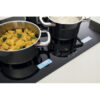 65cm 4 Zone Induction Hob, Black - Whirlpool SMP658CBTIXL - Naamaste London Homewares - 12