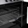 100cm Dual Fuel Belling Range Cooker, Stainless Steel - RCA COOKCENTRE 100DF - Naamaste London Homewares - 3