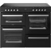 110cm Ceramic Belling Range Cooker, Black - RCA COOKCENTRE 110E - Naamaste London Homewares - 1