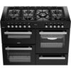 110cm Dual Fuel Belling Range Cooker, Black - RCA COOKCENTRE 110DF - Naamaste London Homewares - 8