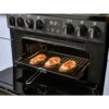 Ceramic Electric Cooker with Double Oven, Black, A Rated - Belling Farmhouse 60E - Naamaste London Homewares - 16