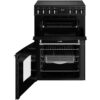 Ceramic Electric Cooker with Double Oven, Black, A Rated - Belling Farmhouse 60E - Naamaste London Homewares - 7