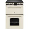 Ceramic Electric Cooker with Double Oven, Cream - Belling Farmhouse 60E - Naamaste London Homewares - 1