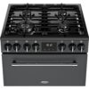 70L Dual Fuel Cooker with Double Oven, Grey - Belling MRA FARMHOUSE 60DF Naamaste London Homewares - 6