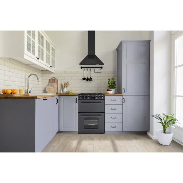 70L Dual Fuel Cooker with Double Oven, Grey - Belling MRA FARMHOUSE 60DF Naamaste London Homewares - 8