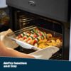 70L Dual Fuel Cooker with Double Oven, Cream, A Rated - Belling MRA FARMHOUSE 60DF Naamaste London Homewares - 13