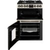 70L Dual Fuel Cooker with Double Oven, Cream, A Rated - Belling MRA FARMHOUSE 60DF Naamaste London Homewares - 3