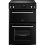 TCH Induction Electric Cooker with Double Oven, Black - Belling Farmhouse 60E Naamaste London Homewares - 1