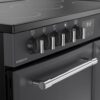90cm Ceramic Belling Range Cooker, Grey - RCA FARMHOUSE 90E AN - Naamaste London Homewares - 4