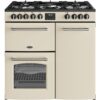 90cm Dual Fuel Belling Range Cooker, Cream - Farmhouse 90DF - Naamaste London Homewares - 1