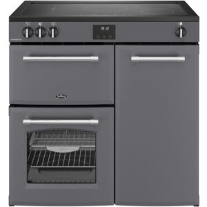 90cm Induction Belling Range Cooker, Grey - RCA FARMHOUSE 90Ei - Naamaste London Homewares - 1