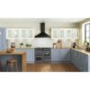 100cm Dual Fuel Belling Range Cooker, Grey - Farmhouse 100DF - Naamaste London Homewares - 2