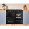 100cm Dual Fuel Belling Range Cooker, Grey - Farmhouse 100DF - Naamaste London Homewares - 9