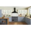110cm Ceramic Belling Range Cooker, Grey, A Rated - RCA FARMHOUSE 110E - Naamaste London Homewares - 2
