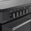110cm Ceramic Belling Range Cooker, Grey, A Rated - RCA FARMHOUSE 110E - Naamaste London Homewares - 4
