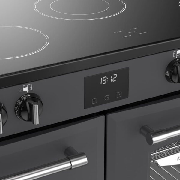 110cm Ceramic Belling Range Cooker, Grey, A Rated - RCA FARMHOUSE 110E - Naamaste London Homewares - 8