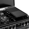 Dual Fuel Cooker with Double Oven, Grey, A Rated - Stoves DXMRARICH 60DF - Naamaste London Homewares - 8