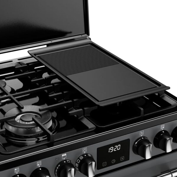 Dual Fuel Cooker with Double Oven, Grey, A Rated - Stoves DXMRARICH 60DF - Naamaste London Homewares - 8