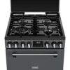 Dual Fuel Cooker with Double Oven, Grey, A Rated - Stoves DXMRARICH 60DF - Naamaste London Homewares - 10