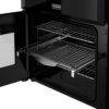 Dual Fuel Cooker with Double Oven, Black - Stoves DXMRARICH 60DF Naamaste London Homewares - 5