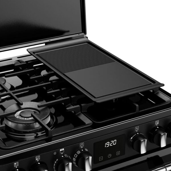 Dual Fuel Cooker with Double Oven, Black - Stoves DXMRARICH 60DF Naamaste London Homewares - 8