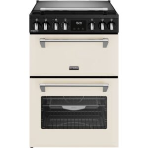 Dual Fuel Cooker with Double Oven, Cream - Stoves DXMRARICH 60DF - Naamaste London Homewares - 1