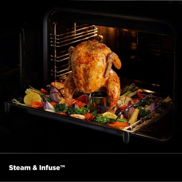 Dual Fuel Cooker with Double Oven, Cream - Stoves DXMRARICH 60DF - Naamaste London Homewares - 20