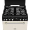 Dual Fuel Cooker with Double Oven, Cream - Stoves DXMRARICH 60DF - Naamaste London Homewares - 7