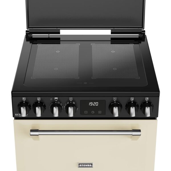 Induction Electric Cooker with Double Oven, Cream - Stoves Richmond DX 60Ei RTY Naamaste London Homewares - 8