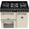 90cm Dual Fuel Stoves Range Cooker, Cream, A Rated - RCA RICH 90DF CRM - Naamaste London Homewares - 8