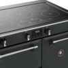 90cm Induction Stoves Range Cooker, Grey - RCA RICH 90Ei TCH ANT - Naamaste London Homewares - 8