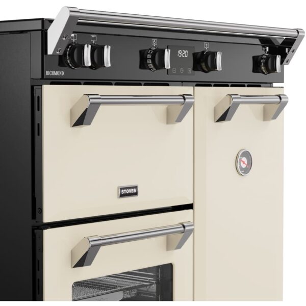 90cm Induction Stoves Range Cooker, Cream, A Rated - RCA RICH 90Ei TCH CRM - Naamaste London Homewares - 5