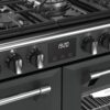 100cm Dual Fuel Stoves Range Cooker, Grey, A Rated - Richmond 100DF - Naamaste London Homewares - 10