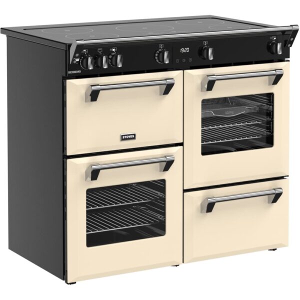 100cm Induction Stoves Range Cooker, Cream, A Rated - RCA RICH 100Ei TCH CR - Naamaste London Homewares - 6