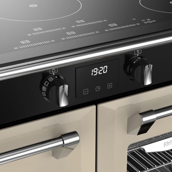 100cm Induction Stoves Range Cooker, Cream, A Rated - RCA RICH 100Ei TCH CR - Naamaste London Homewares - 9