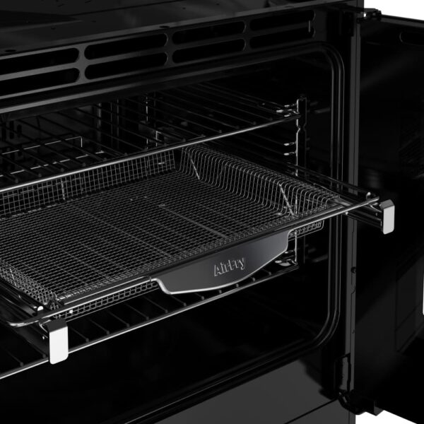 110cm Dual Fuel Stoves Range Cooker, Grey, A Rated - RCA RICH 110DF ANT - Naamaste London Homewares - 3