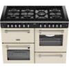 110cm Dual Fuel Stoves Range Cooker, Cream, A Rated - RCA RICH 110DF CRM - Naamaste London Homewares - 8