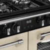 110cm Dual Fuel Stoves Range Cooker, Cream, A Rated - RCA RICH 110DF CRM - Naamaste London Homewares - 10