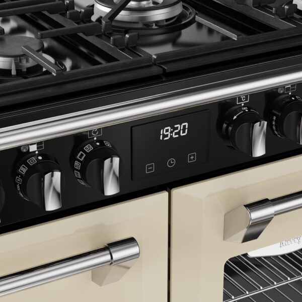 110cm Dual Fuel Stoves Range Cooker, Cream, A Rated - RCA RICH 110DF CRM - Naamaste London Homewares - 10