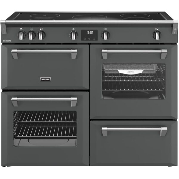 110cm Induction Stoves Range Cooker, Grey, A Rated - RCA RICH 110Ei TCH AN - Naamaste London Homewares - 1