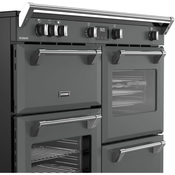 110cm Induction Stoves Range Cooker, Grey, A Rated - RCA RICH 110Ei TCH AN - Naamaste London Homewares - 5